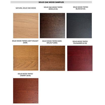 Round Tulip Coffee Table – Liquid Laminate & Solid Oak | Made in Italy