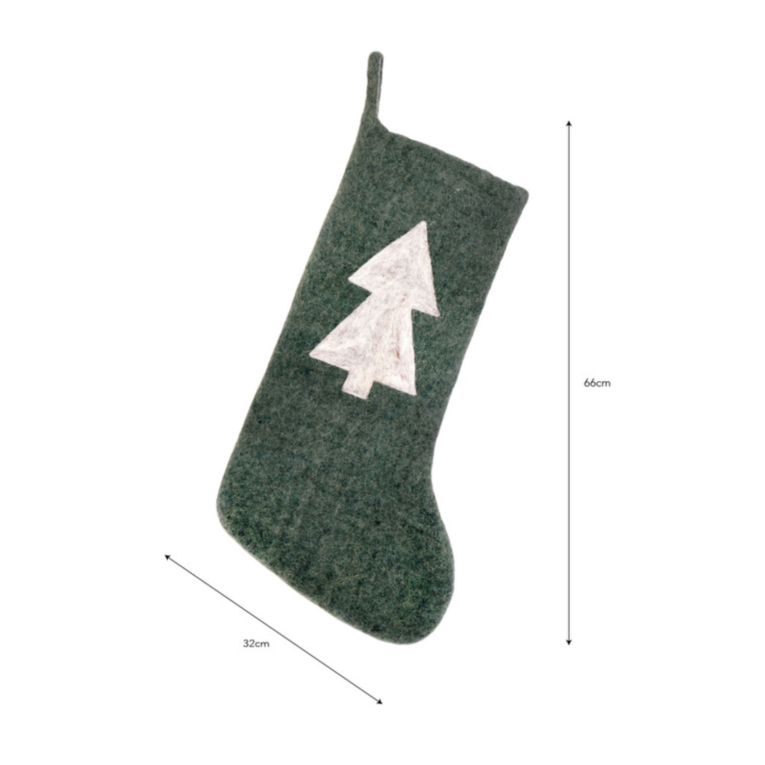 Forest Green Stocking