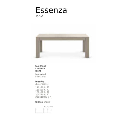 Essenza Extending Dining Table – Imperial Line | Italian Elegance & Versatile Design
