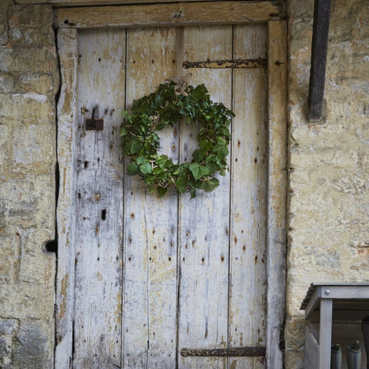 Door Hanging Rattan Wreath - 50cm