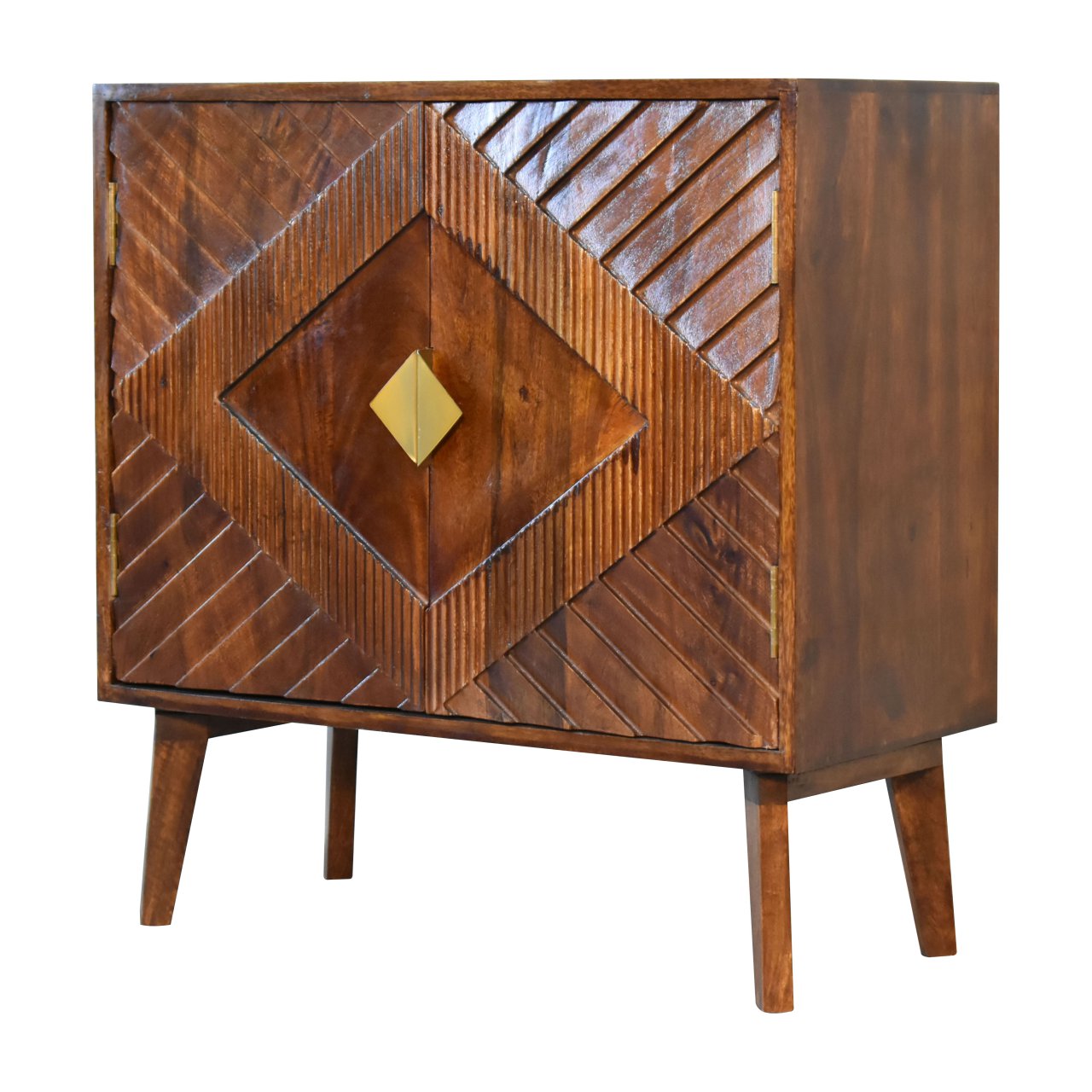 Alma Solid Wood Cabinet