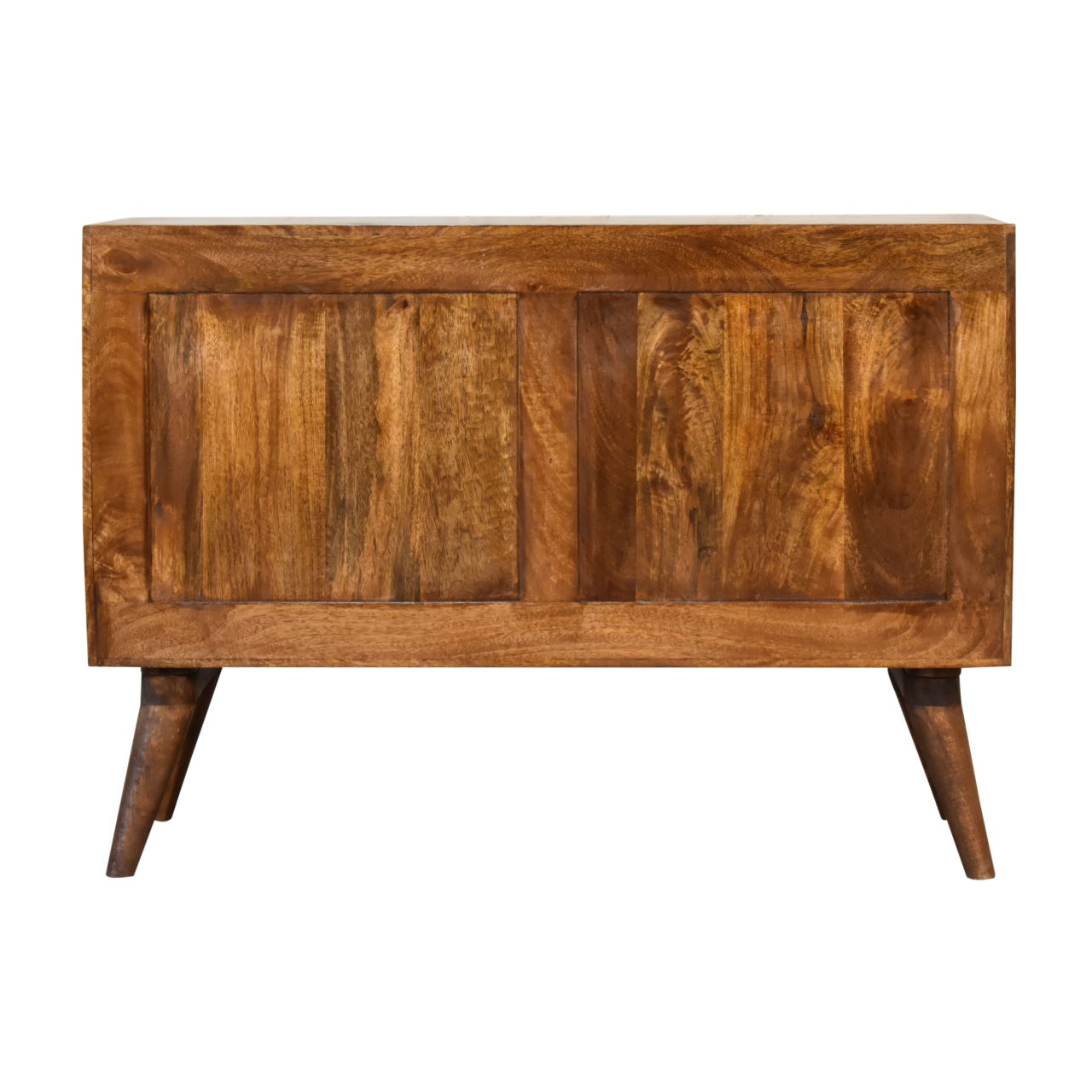 Artisan Chestnut Sliding Wooden Cabinet