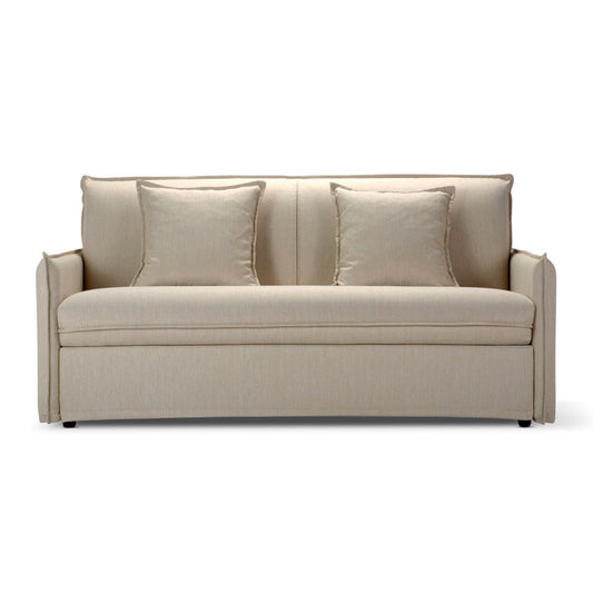 Atena 2-Seater Leather Sofa Bed by Domingo Salotti
