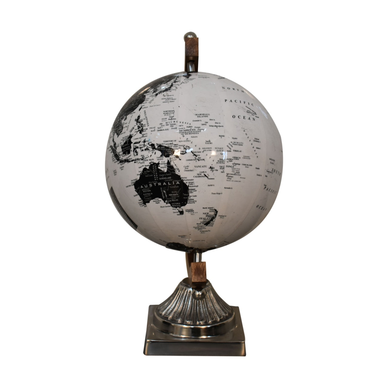 Artisan Black and White Globe