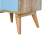 Blue and White Gradient Bedside by Artisan Furniture