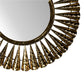 Artisan Brass Coned Mirror