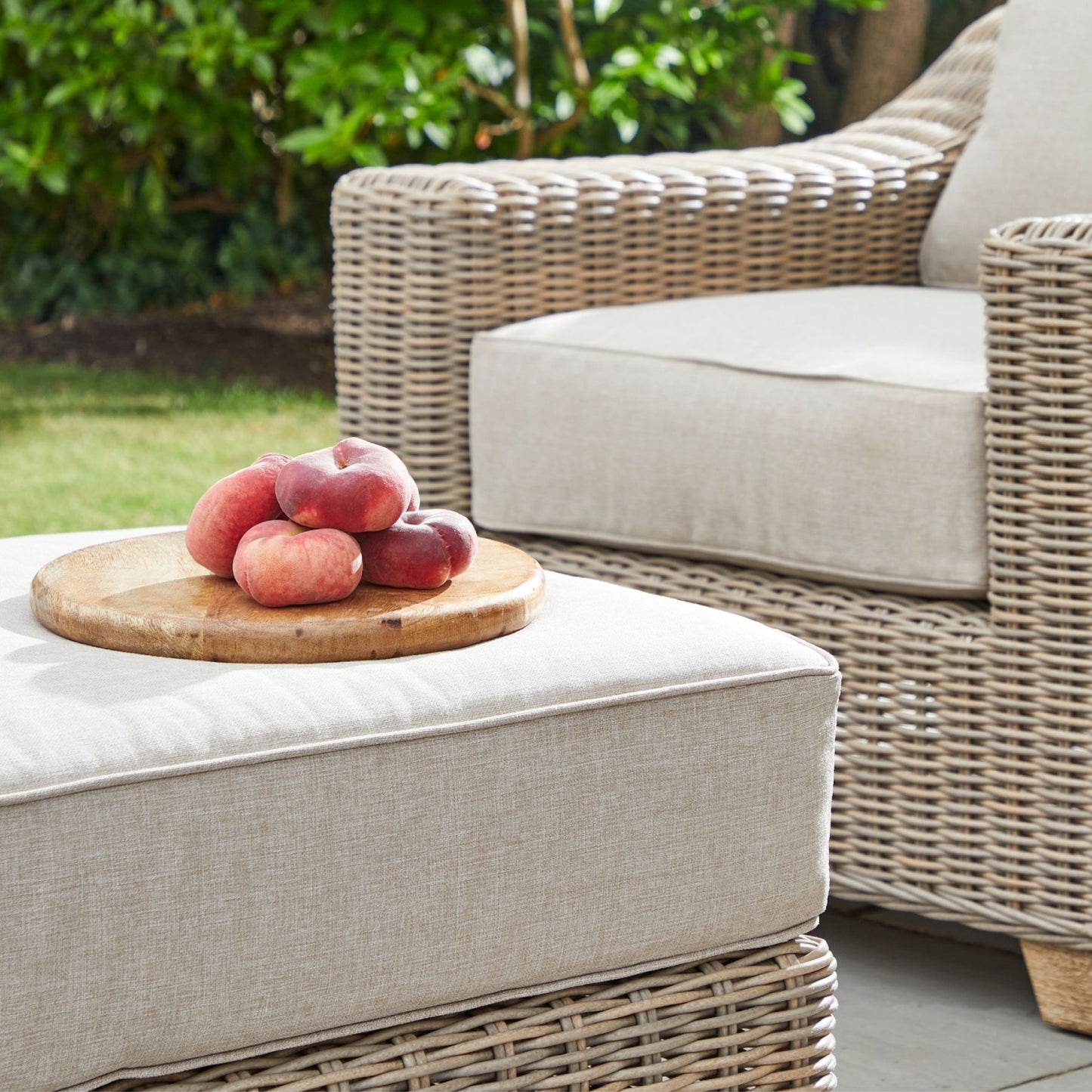 Capri Outdoor Footstool