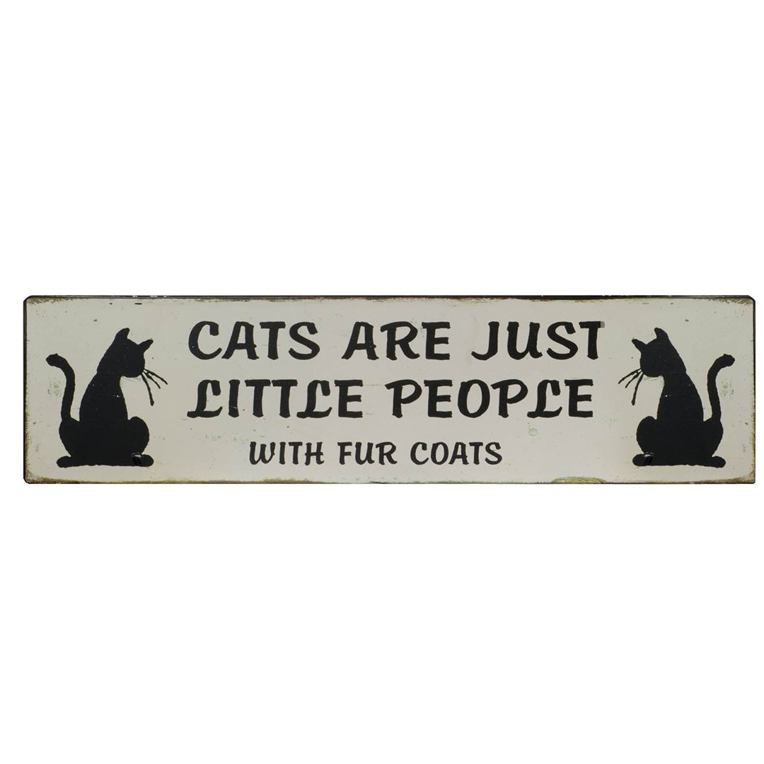 Cats Are Just Little People Plaque by Artisan Furniture