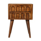 Chestnut Arch Solid Wood Bedside