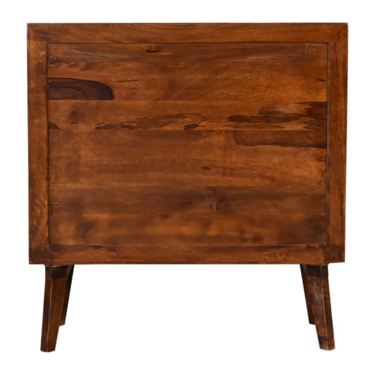 Chestnut Comb Solid Wood Cabinet
