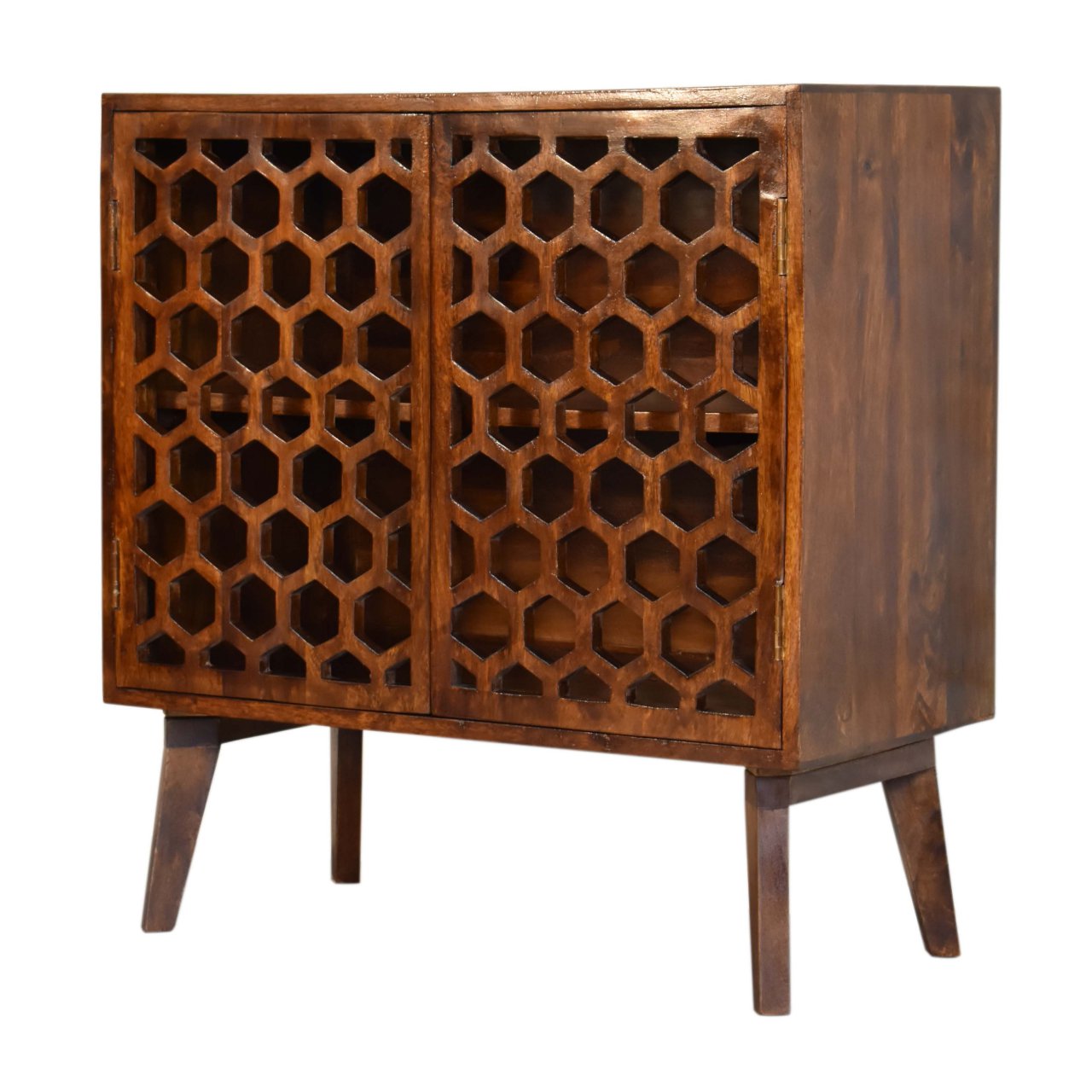 Chestnut Comb Solid Wood Cabinet