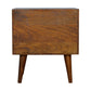 Chestnut Prism Bedside by Artisan Furniture