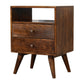 Classic Chestnut Artisan Bedside