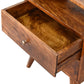 Classic Chestnut Artisan Bedside