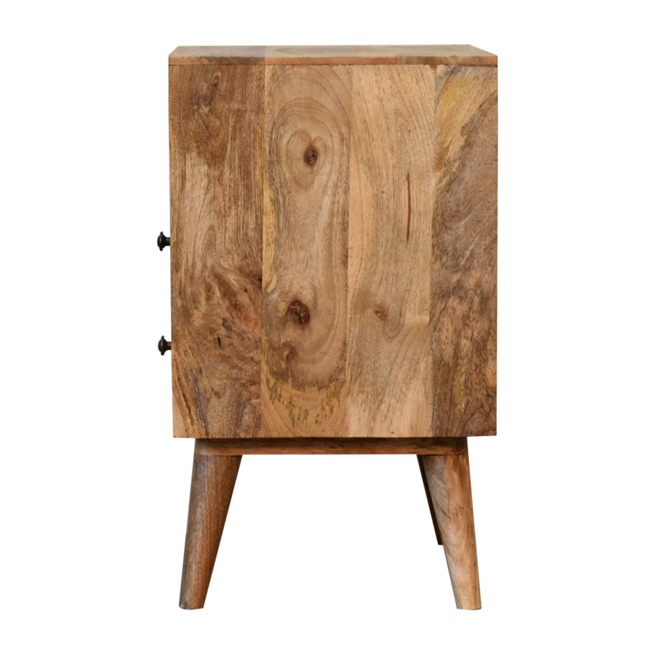 Classic Oak-Ish Solid Wood Bedside