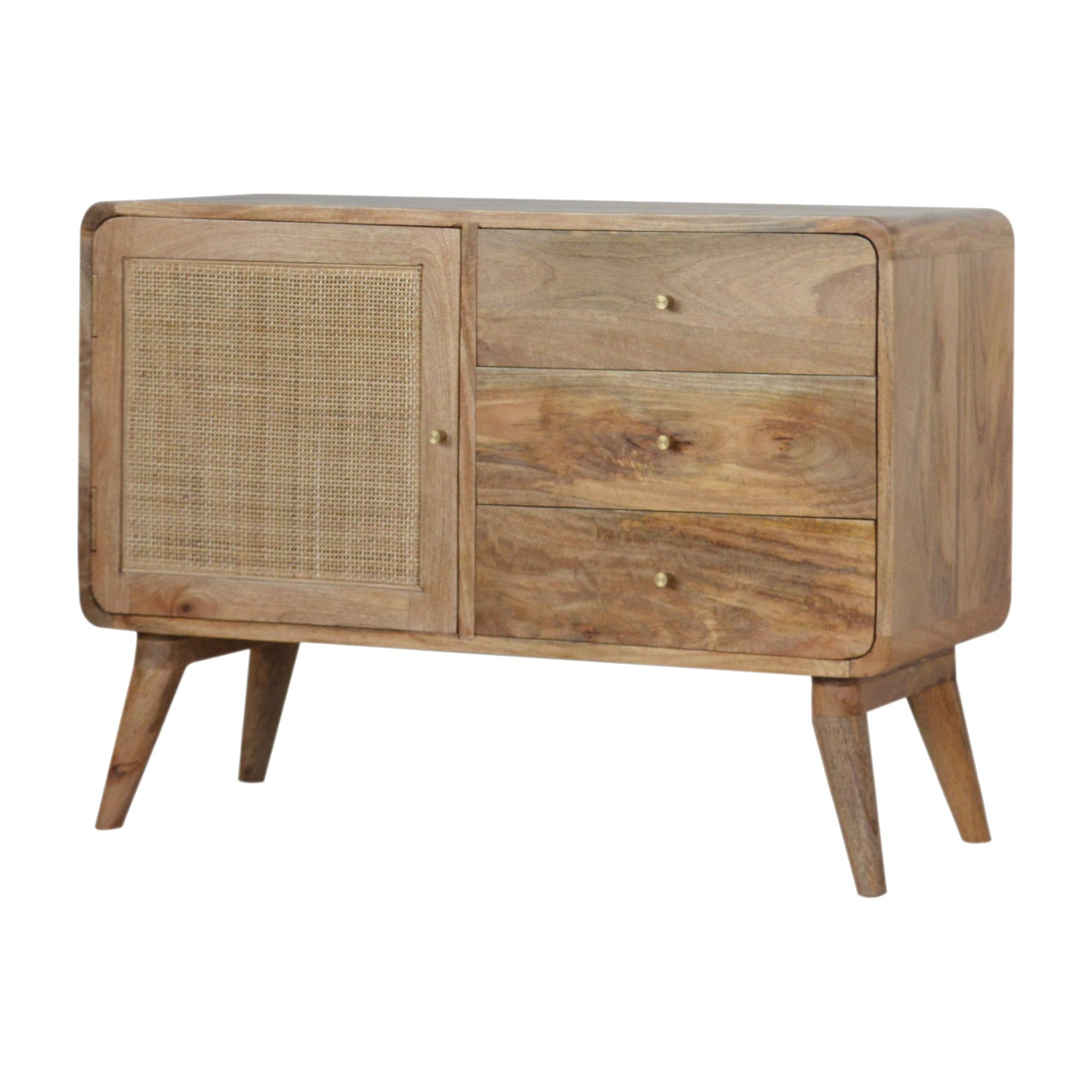 Close-Knit Solid Wood Sideboard