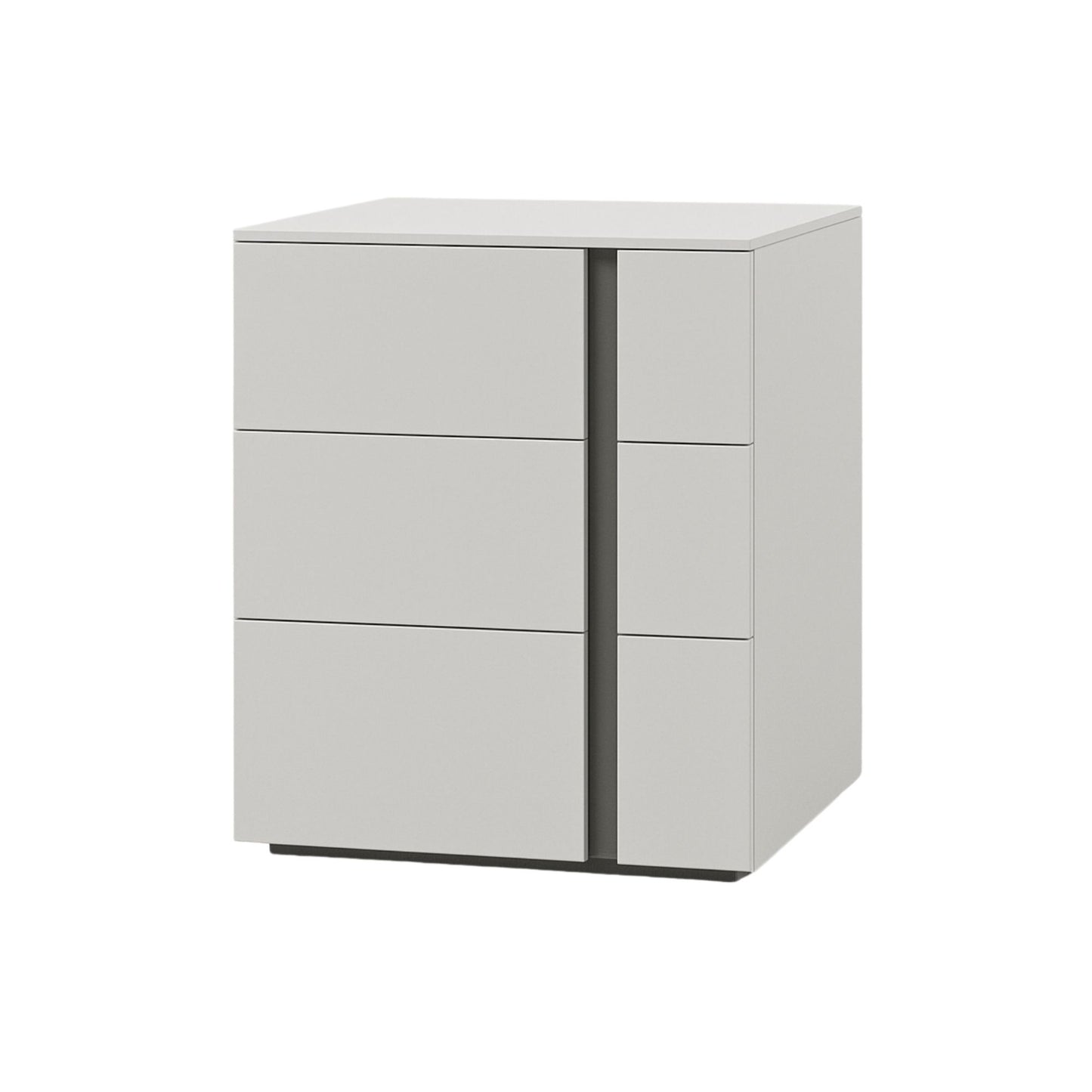 Orme Aries Bedside Table – 3-Drawer Modern Italian Cabinet