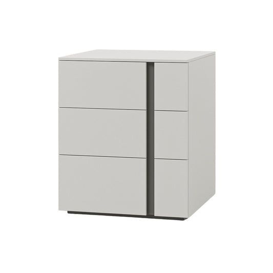 Orme Aries Bedside Table – 3-Drawer Modern Italian Cabinet