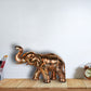 Copper Finish Large Elephant Artisan Figurine