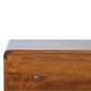 Curved Chestnut Chest by Artisan Furniture