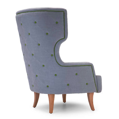 Donna Light Grey Armchair by Domingo Salotti