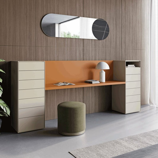 Modula Composition ST5 Modular Desk with Drawers