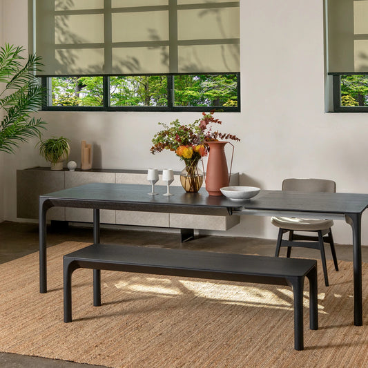 Elegant Zeno Extendable Solid Wood Table