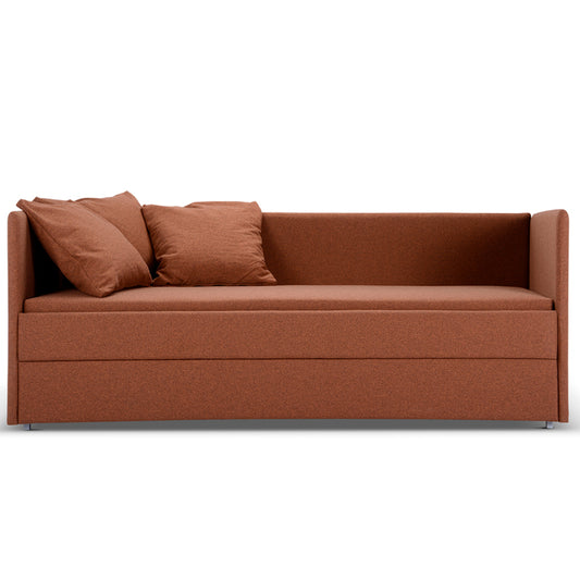 Ermes 3-Seater Leather Sofa by Domingo Salotti