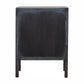 Faux Leather Solid Wood Bedside