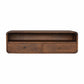 Floating Chestnut Open Wooden Console