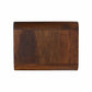 Floating Chestnut Open Wooden Console