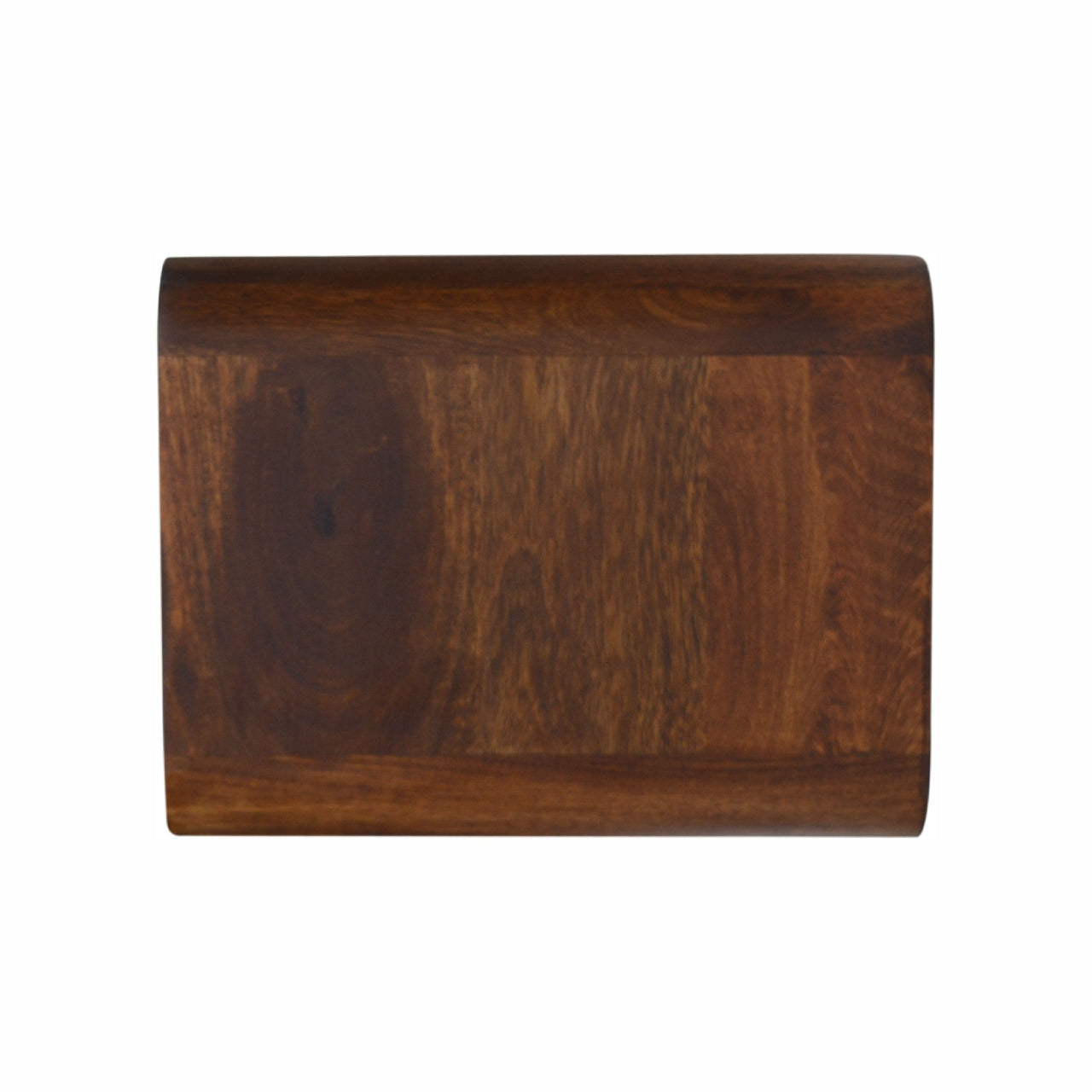 Floating Chestnut Open Wooden Console