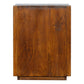 Gold Bar Chestnut Bedside by Artisan Furniture