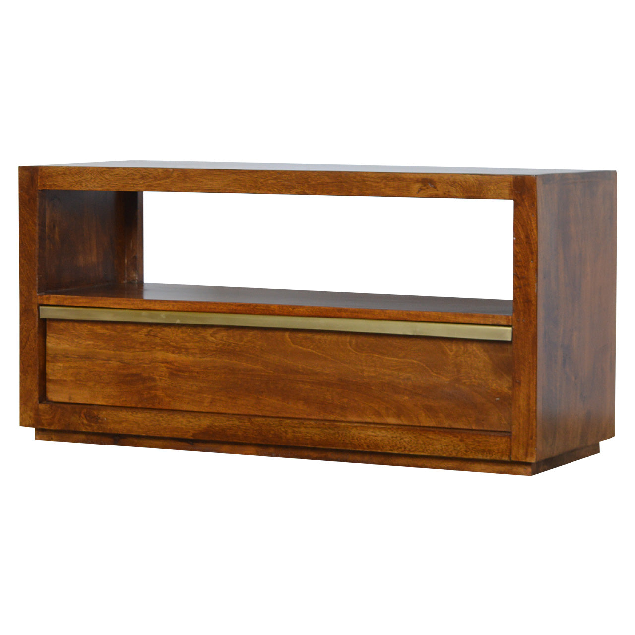 Gold Bar Chestnut TV Unit by Artisan Furniture