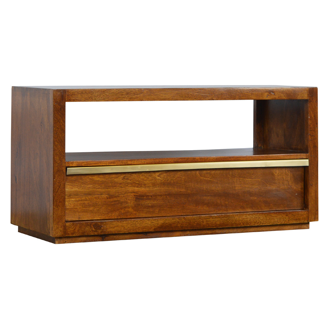 Gold Bar Chestnut TV Unit by Artisan Furniture