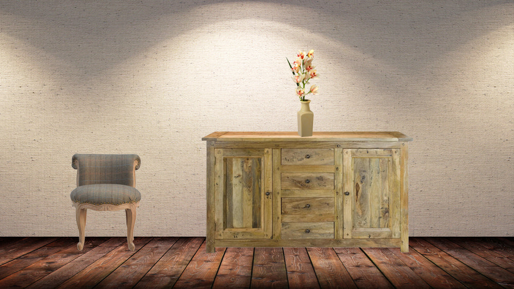 Granary Royale Sideboard with 4 Drawers by Artisan Furniture