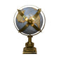 Artisan Grey Globe with Gold Frame