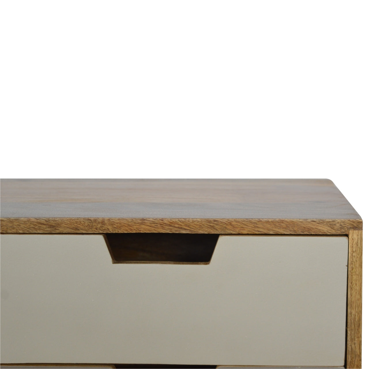 Grey Gradient Console Table by Artisan Furniture