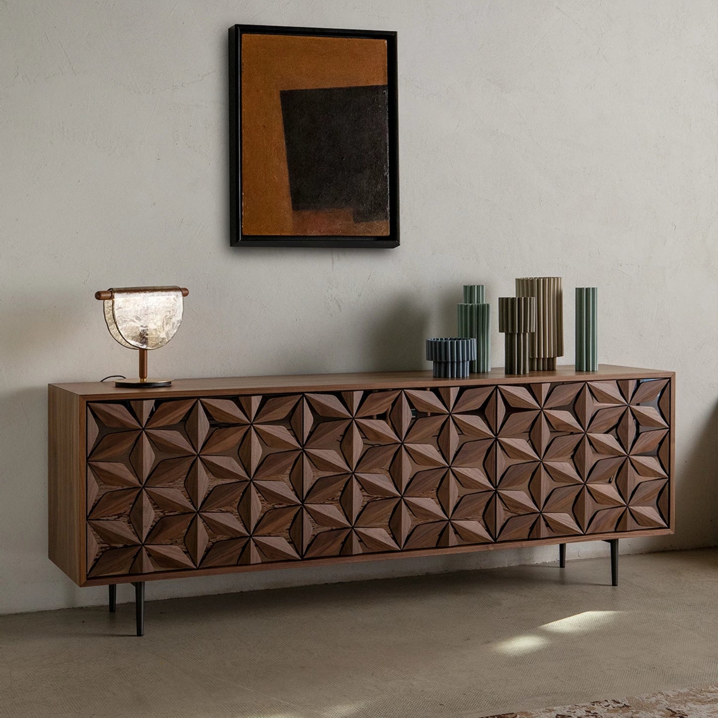 All Star Luxurious Sideboard Fusion Artisanal Craftsmanship