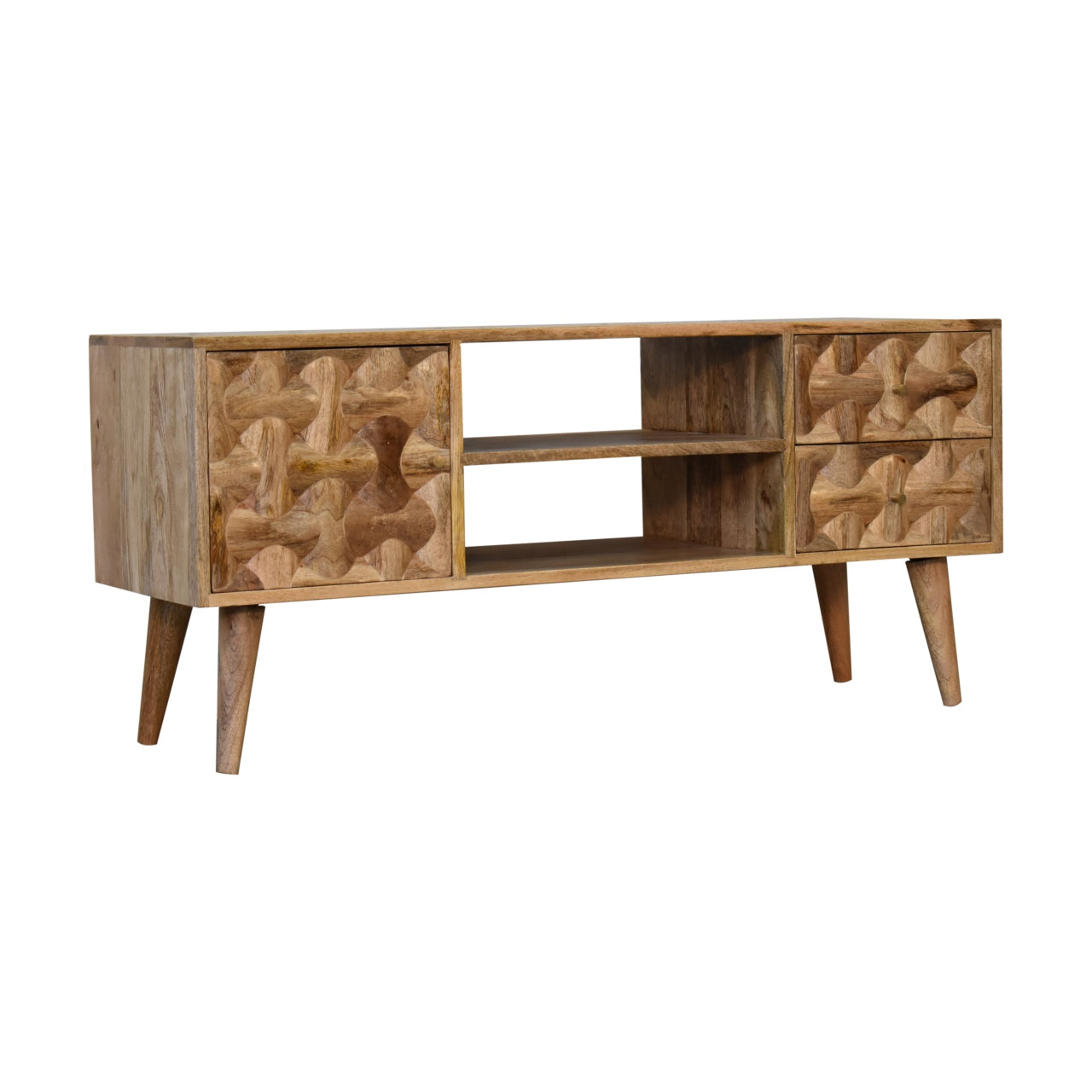 Kita Solid Wood Media Unit