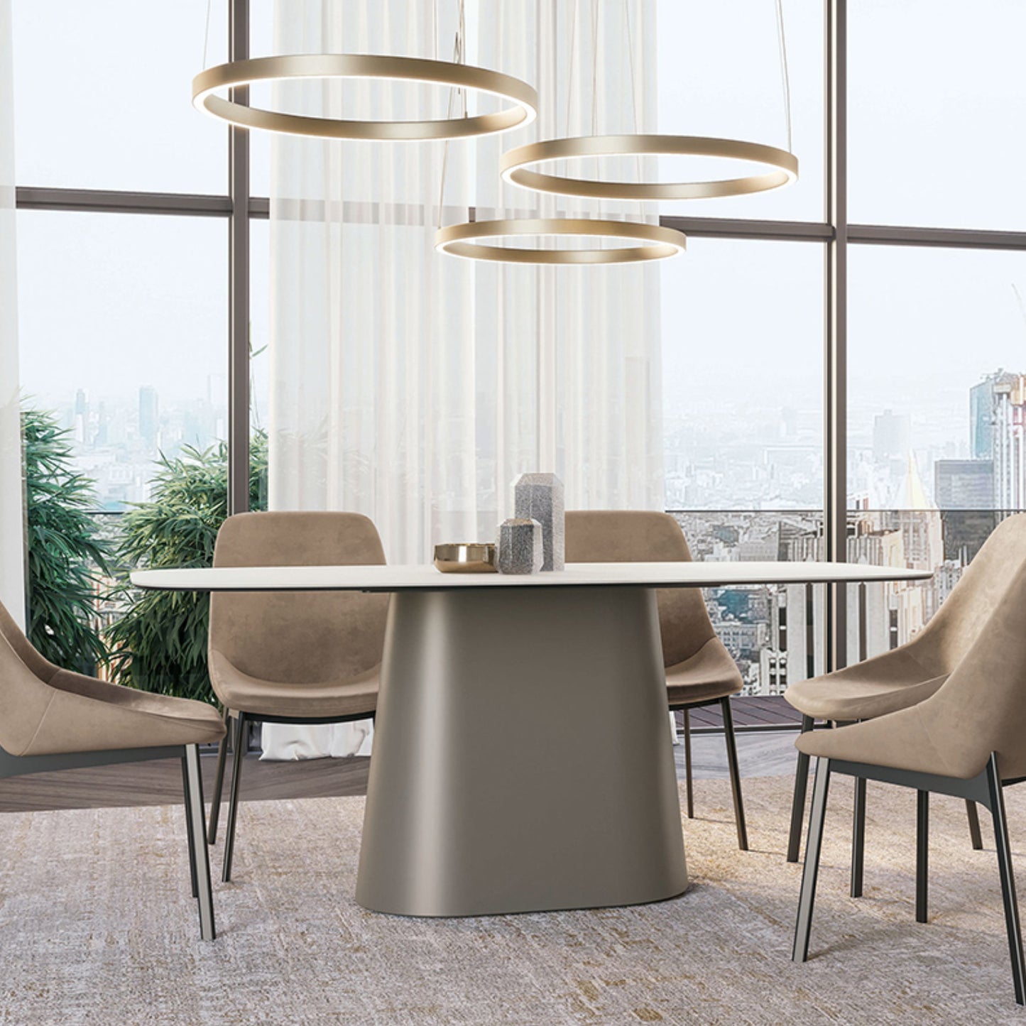 Koniko Conical Shape Dining Table