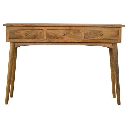 Large 3 Drawer Console Table by Artisan Furniture