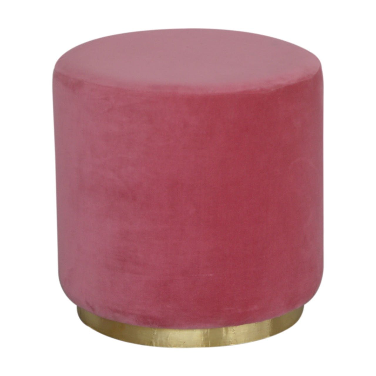 Large pink deals pouffe