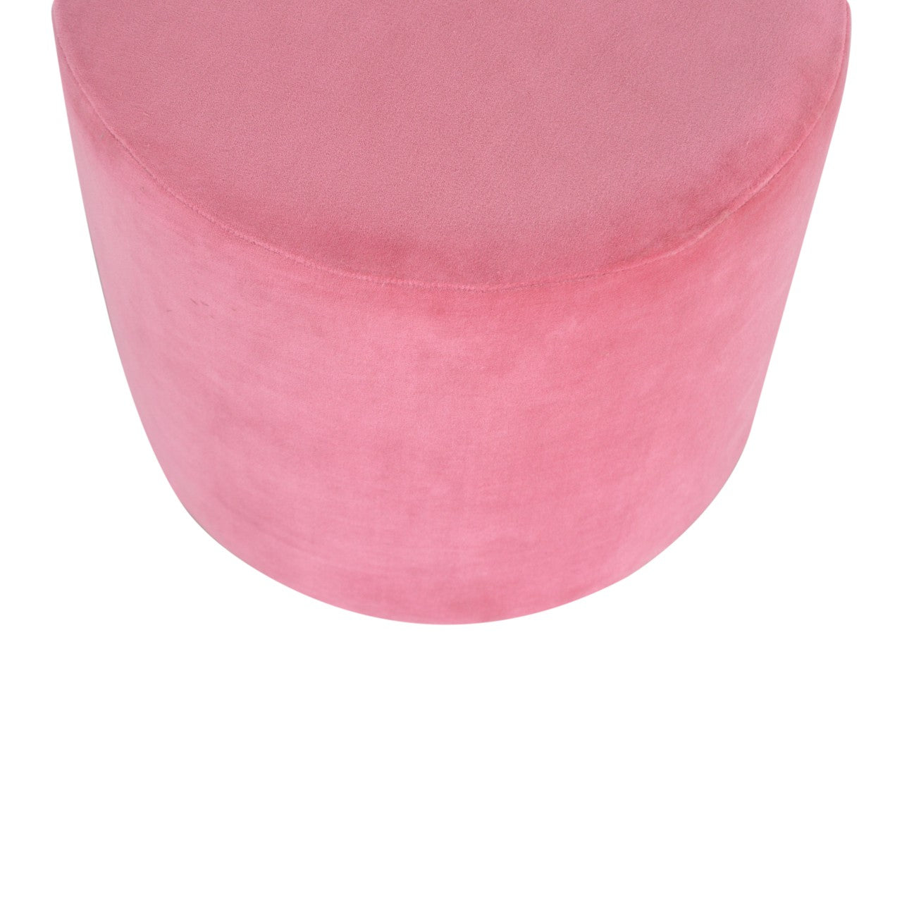 Large pink store footstool