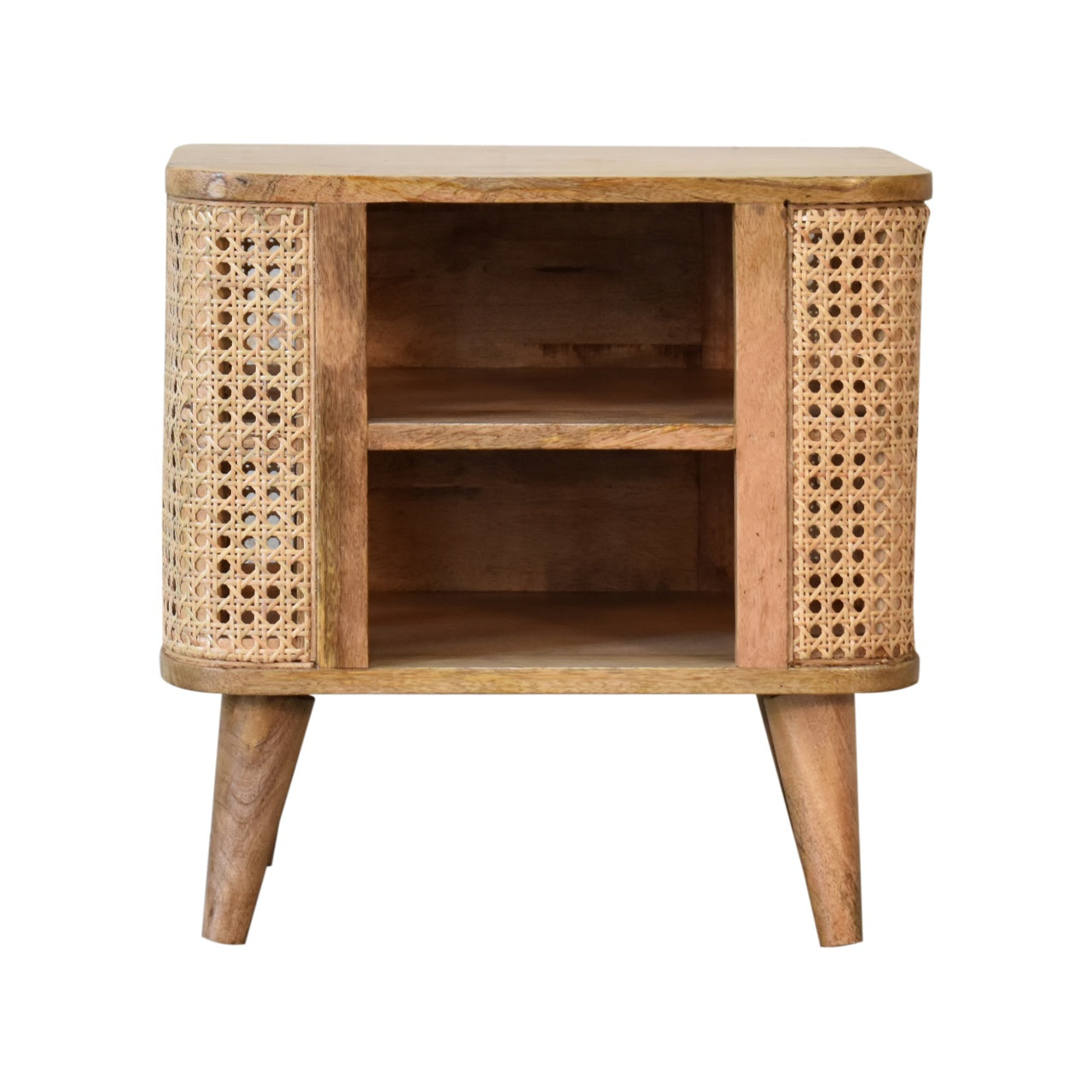 Larissa Solid Wood Open Bedside