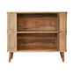 Larissa Solid Wood Open Cabinet