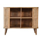 Larissa Solid Wood Open Double Cabinet