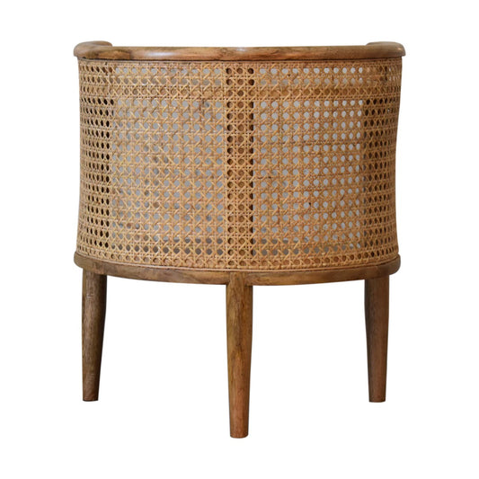 Larissa Solid Wood Round Bedside