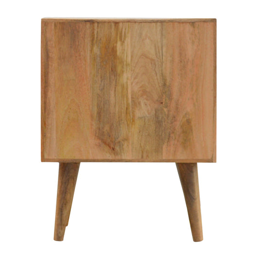 Lille 2 Drawer Bedside by Artisan Furniture