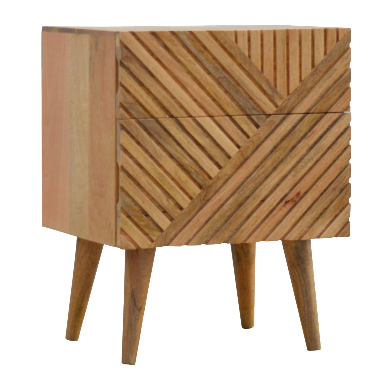 Lille 2 Drawer Bedside by Artisan Furniture